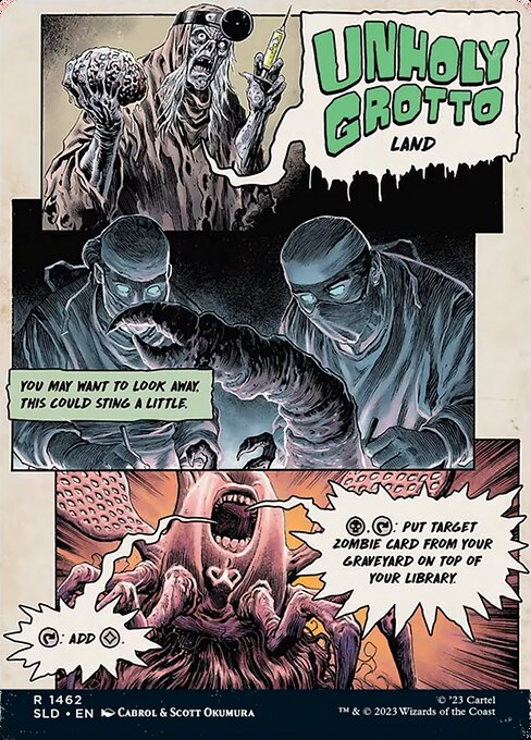 Unholy Grotto // Unholy Grotto 1462, back face