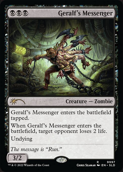 Geralf's Messenger 9997