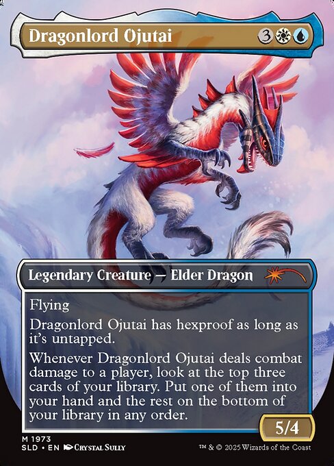 Dragonlord Ojutai // Dragonlord Ojutai 1973, back face