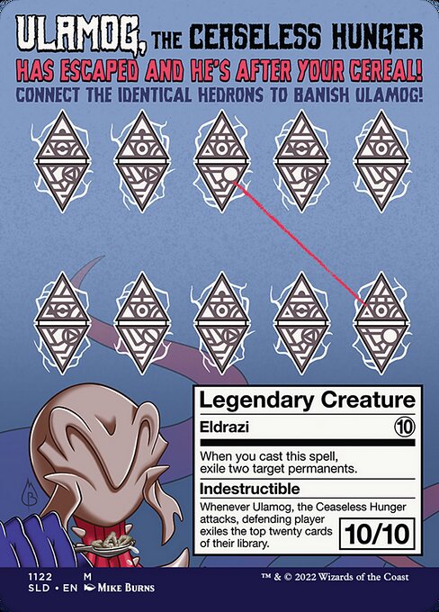 Ulamog, the Ceaseless Hunger // Ulamog, the Ceaseless Hunger 1122, back face