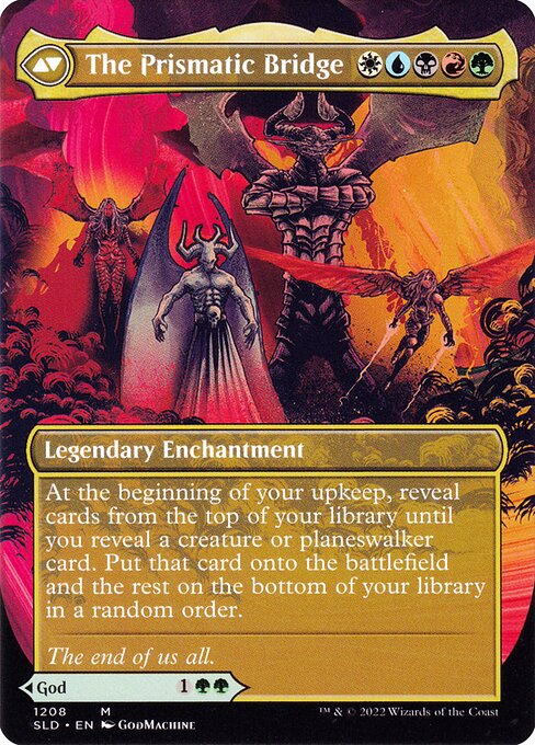 Esika, God of the Tree // The Prismatic Bridge 1208, back face