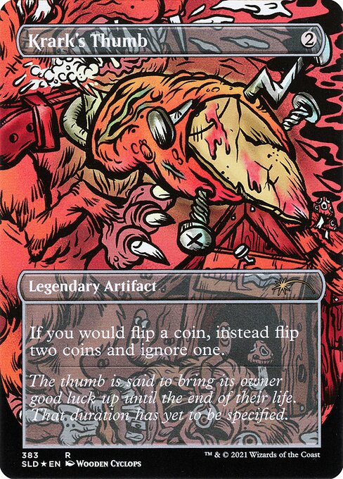 Krark's Thumb // Krark's Thumb 383, back face