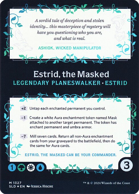 Estrid, the Masked // Estrid, the Masked 1327, back face