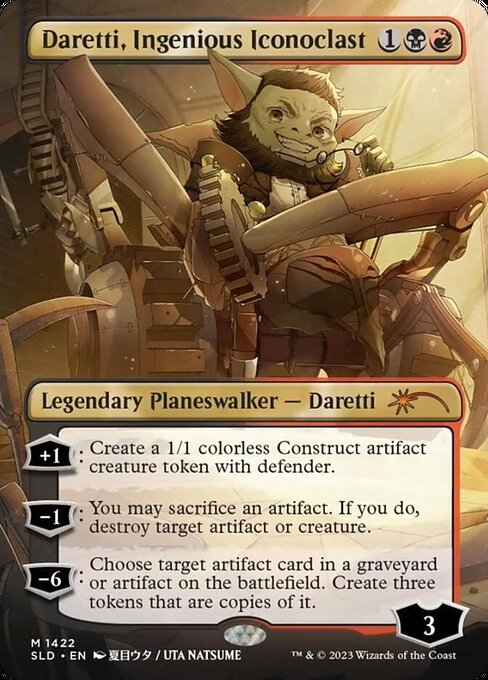 Daretti, Ingenious Iconoclast 1422★