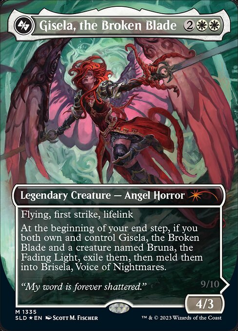 Gisela, the Broken Blade // Brisela, Voice of Nightmares 1335