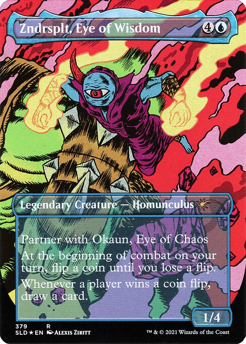 Zndrsplt, Eye of Wisdom // Zndrsplt, Eye of Wisdom 379, back face