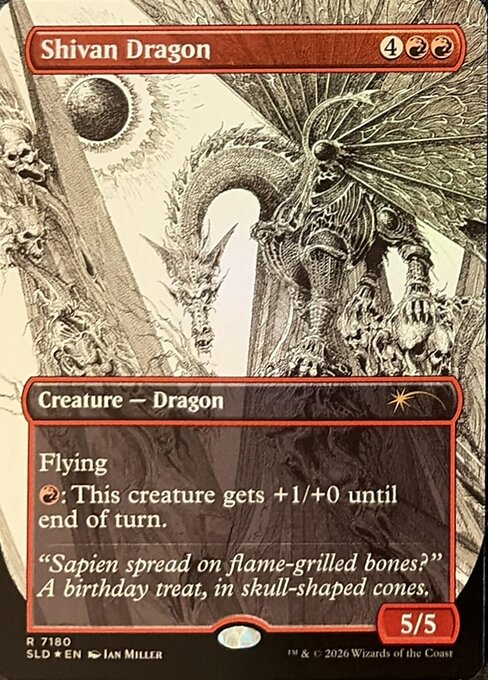 Shivan Dragon 7180