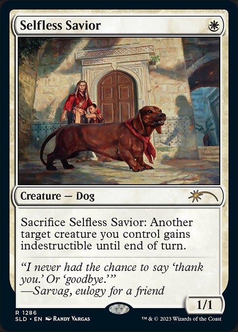 Selfless Savior 1286