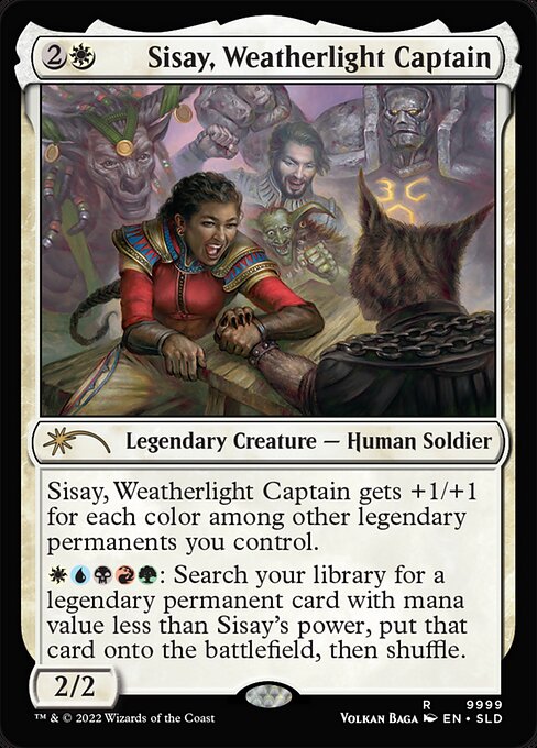 Sisay, Weatherlight Captain 9999