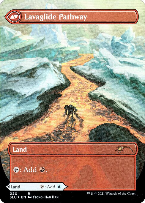 Riverglide Pathway // Lavaglide Pathway 20, back face