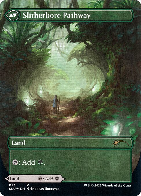 Darkbore Pathway // Slitherbore Pathway 17, back face