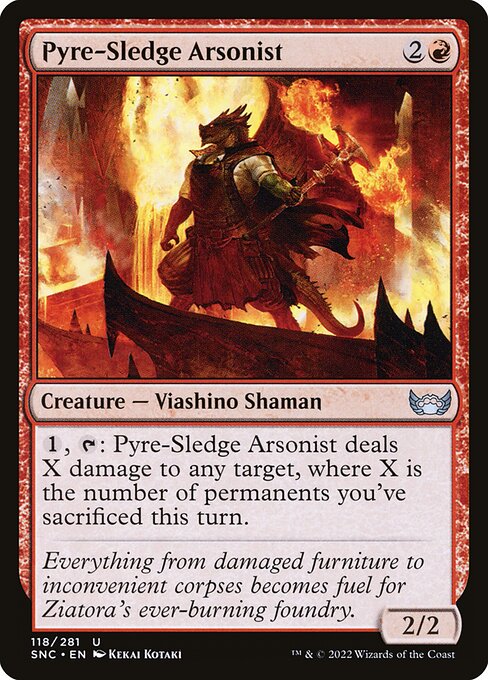 Pyre-Sledge Arsonist 118