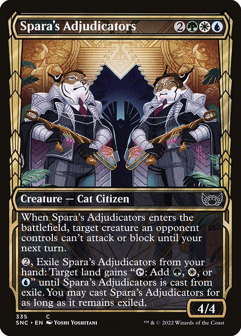Spara's Adjudicators 335