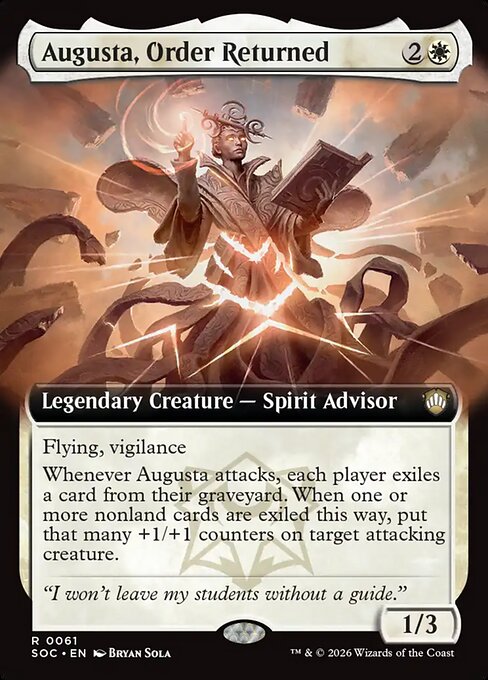 Augusta, Order Returned 61