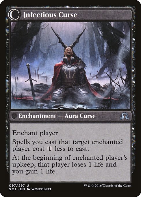 Accursed Witch // Infectious Curse 97, back face