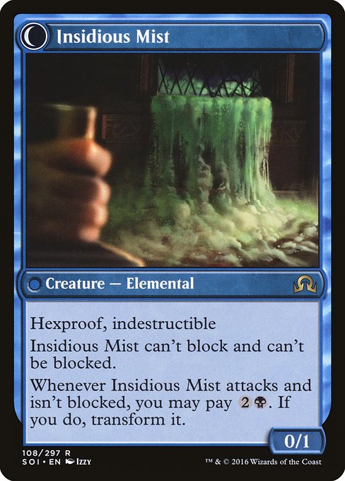 Elusive Tormentor // Insidious Mist 108, back face
