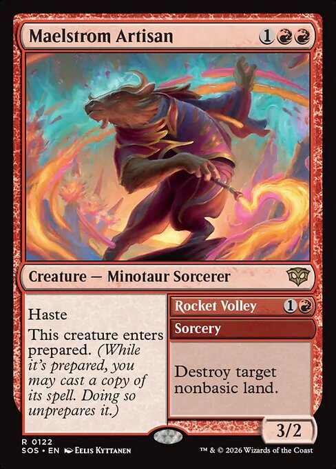 Maelstrom Artisan // Rocket Volley 122