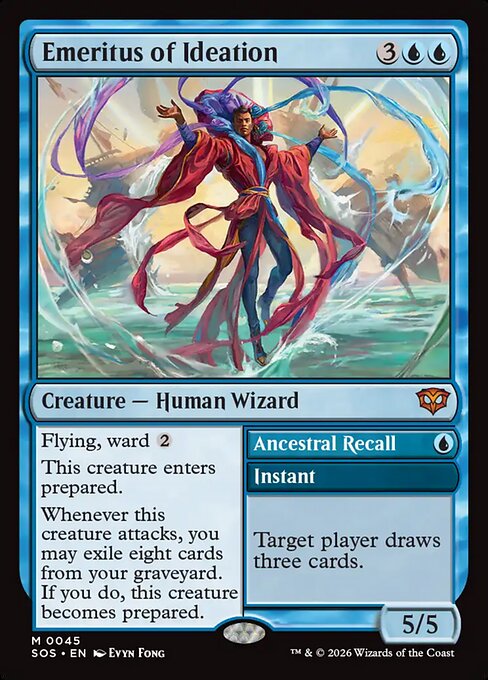 Emeritus of Ideation // Ancestral Recall 45