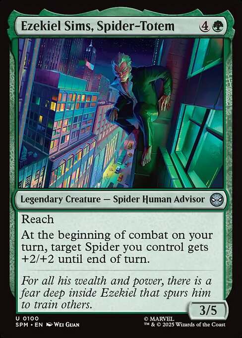 Ezekiel Sims, Spider-Totem 100