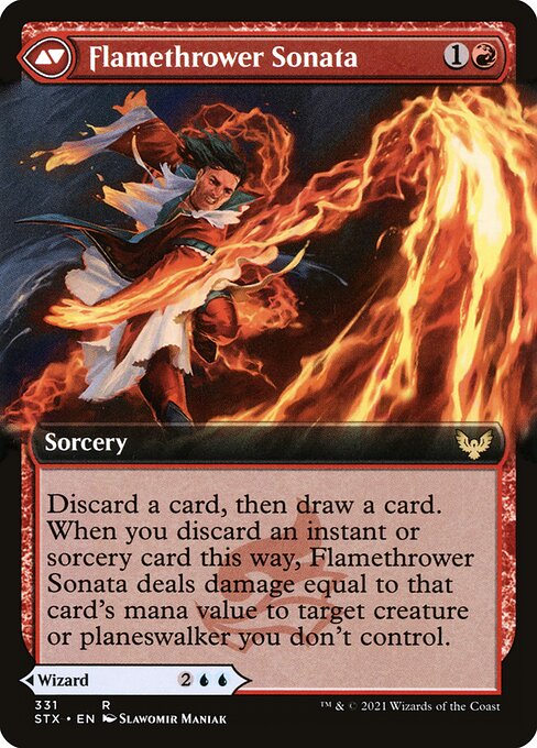 Torrent Sculptor // Flamethrower Sonata 331, back face