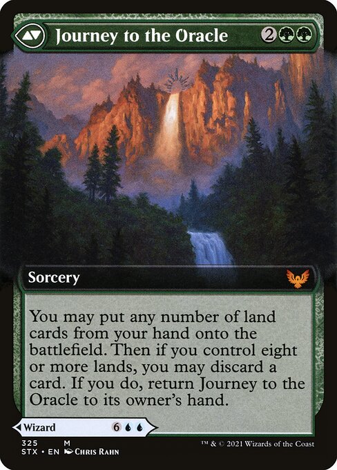 Jadzi, Oracle of Arcavios // Journey to the Oracle 325, back face