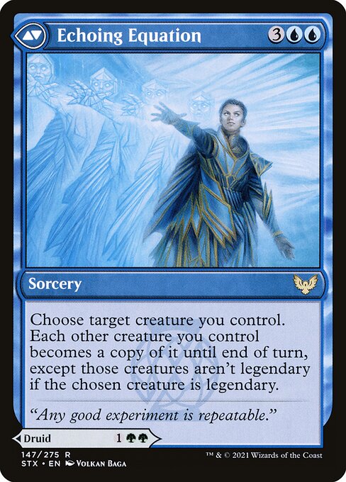 Augmenter Pugilist // Echoing Equation 147, back face