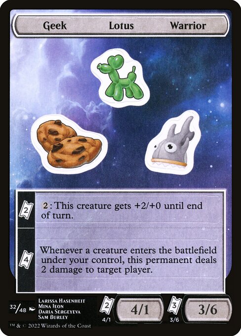 Geek Lotus Warrior 32