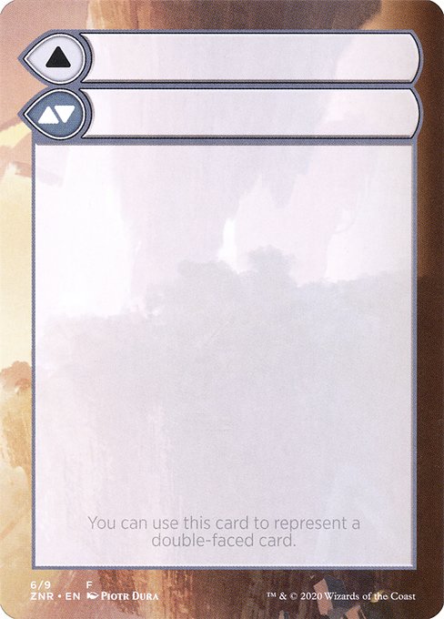 Double-Faced Substitute Card 6