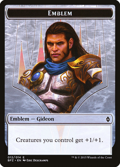 Gideon, Ally of Zendikar Emblem 12