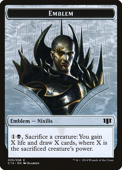Ob Nixilis of the Black Oath Emblem 35
