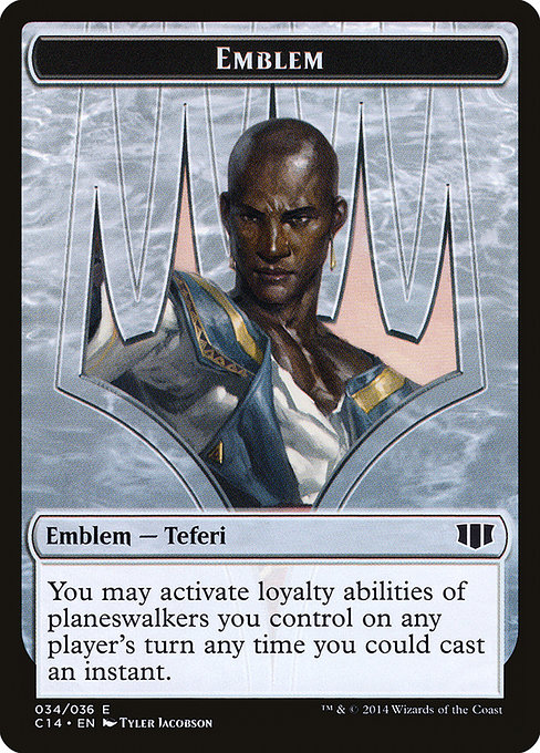 Teferi, Temporal Archmage Emblem 34