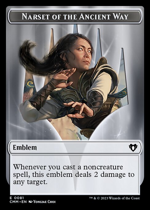 Narset of the Ancient Way Emblem 81