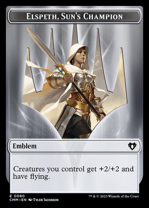 Elspeth, Sun's Champion Emblem 80
