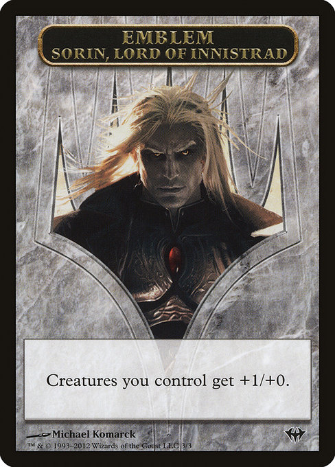 Sorin, Lord of Innistrad Emblem 3