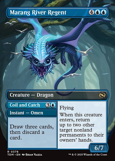 Marang River Regent // Coil and Catch // Marang River Regent // Coil and Catch 378, back face