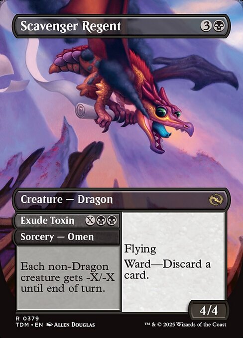 Scavenger Regent // Exude Toxin // Scavenger Regent // Exude Toxin 379, back face