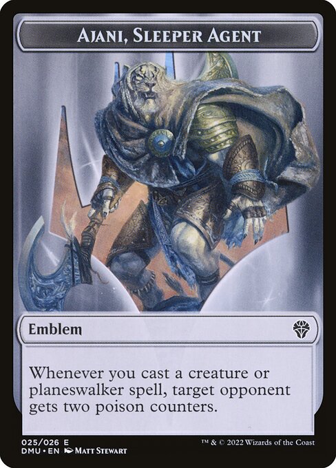 Ajani, Sleeper Agent Emblem 25