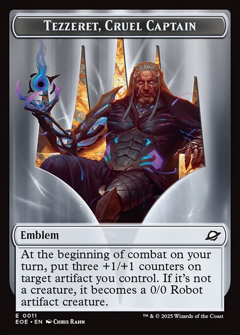 Tezzeret, Cruel Captain Emblem 11