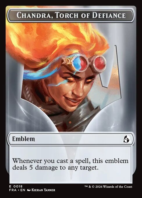Chandra, Torch of Defiance Emblem 18