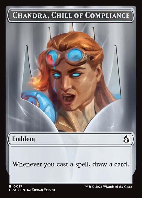 Chandra, Chill of Compliance Emblem 17