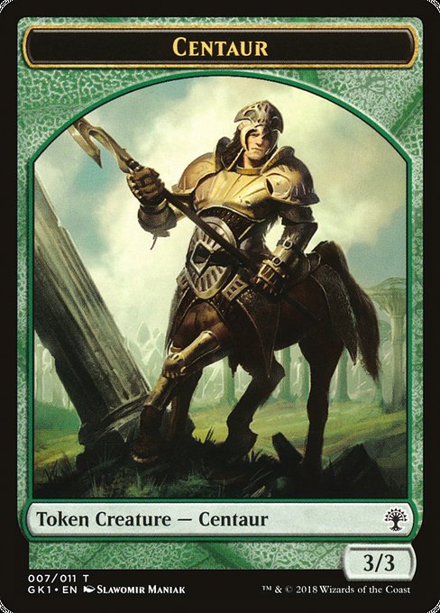 Elemental // Centaur 10, back face