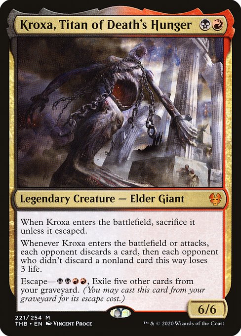 Kroxa, Titan of Death's Hunger 221