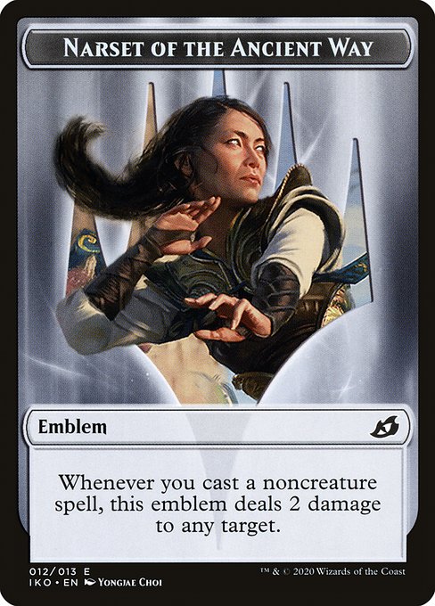 Narset of the Ancient Way Emblem 12
