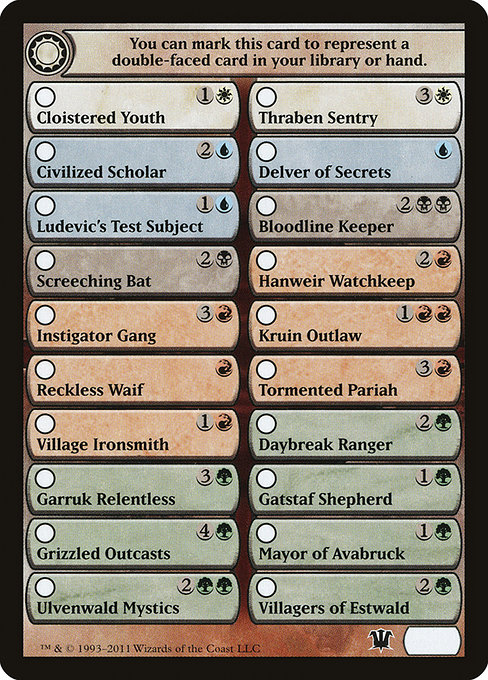 Innistrad Checklist 13