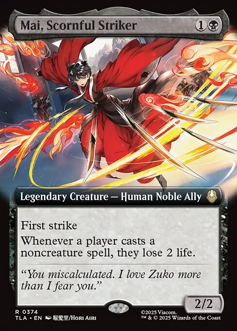 Mai, Scornful Striker 374