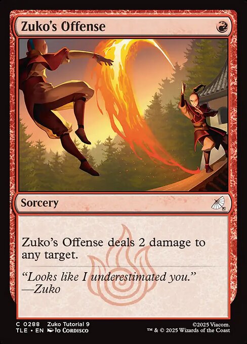 Zuko's Offense 288