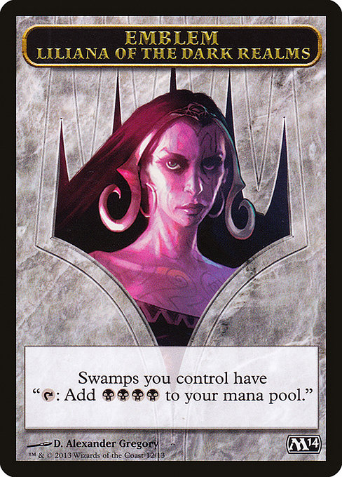 Liliana of the Dark Realms Emblem 12