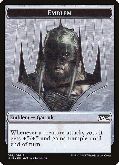 Garruk, Apex Predator Emblem 14