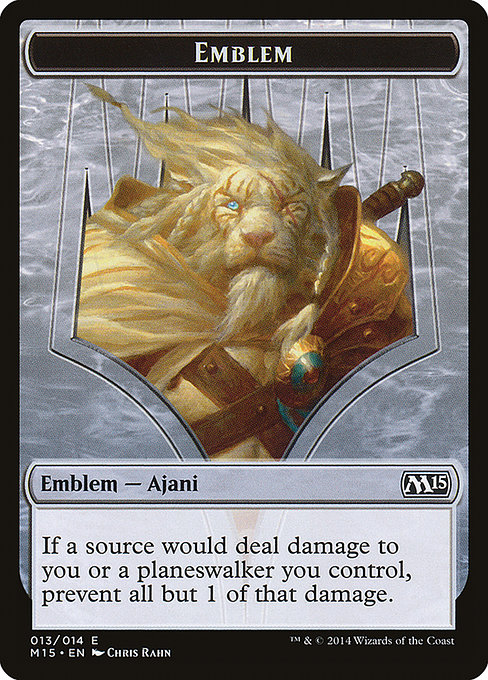 Ajani Steadfast Emblem 13