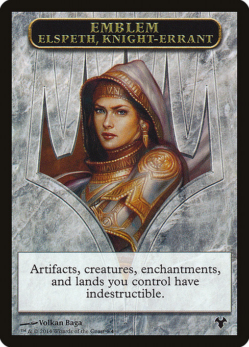 Elspeth, Knight-Errant Emblem 4
